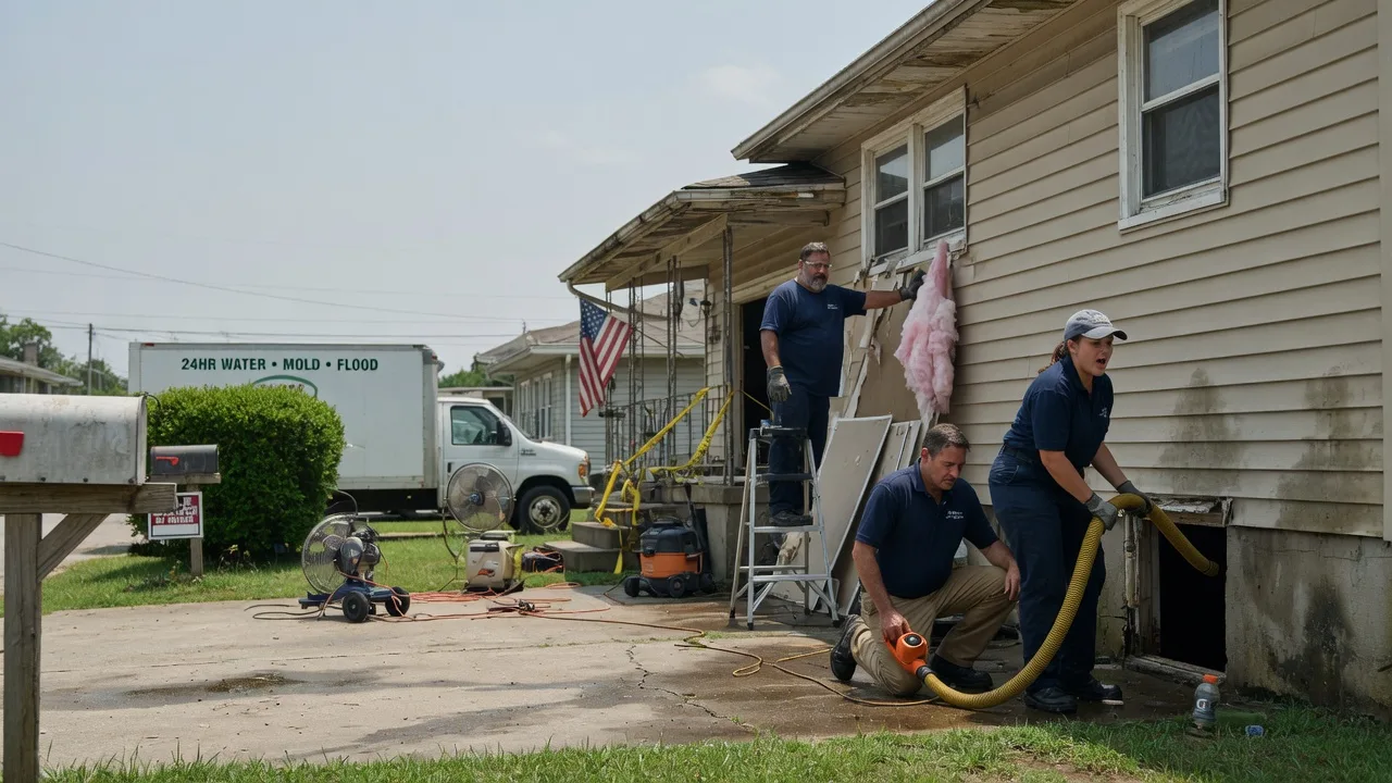 Water Damage Repair in Channing, TX near me